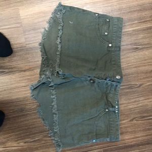 Jean shorts